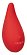Красный клиторальный вибромассажер Red Hot Flicker